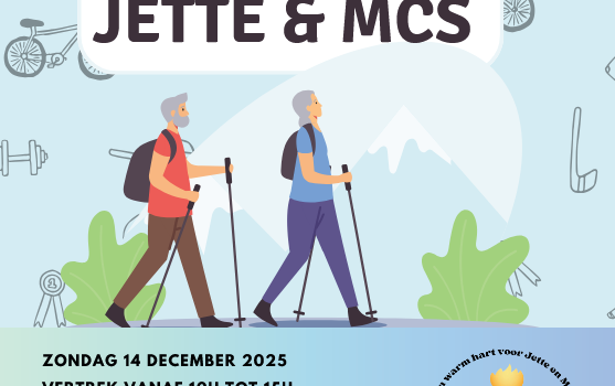 Wandel mee voor Jette & MCS Wandel mee voor Jette & MCS